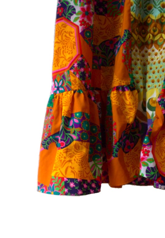 Vintage Dress Upcycled and Pimped up - PAULINA'S FRIENDS