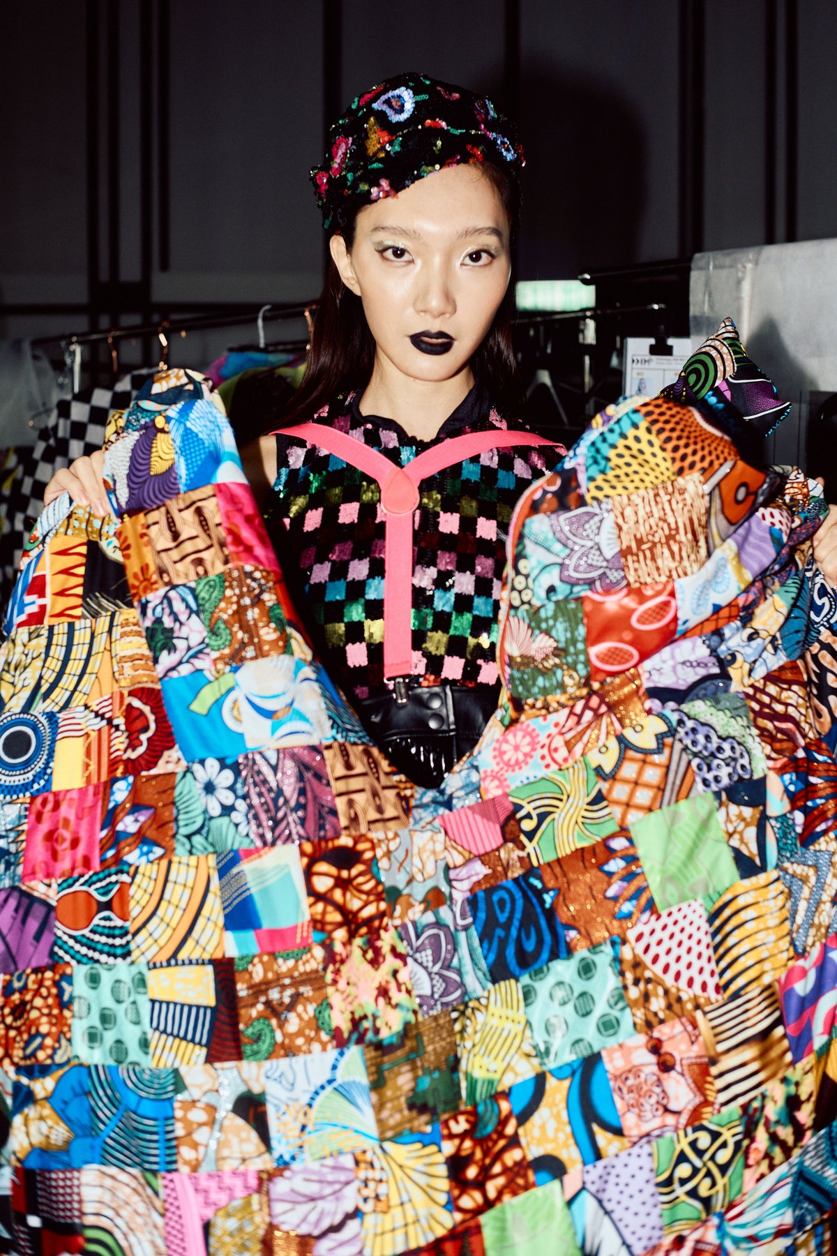 Sequins Quadrat vest