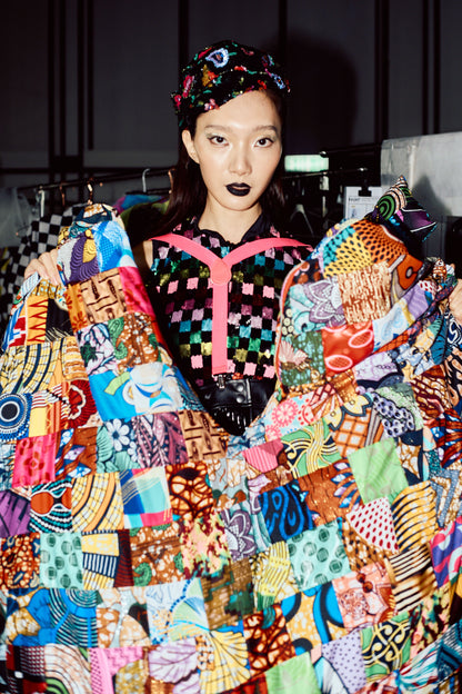 Sequins Quadrat vest