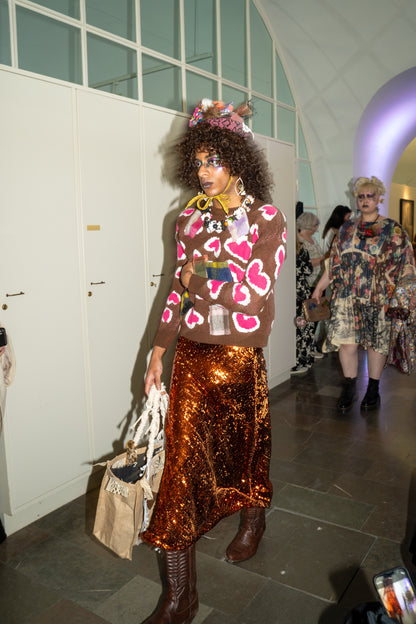 Long Paillettes Skirt - PAULINA'S FRIENDS