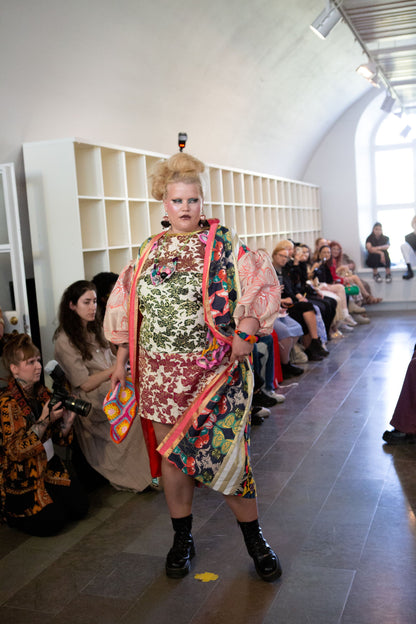 Puff Sleeves Long Butterfly Kimono - PAULINA'S FRIENDS