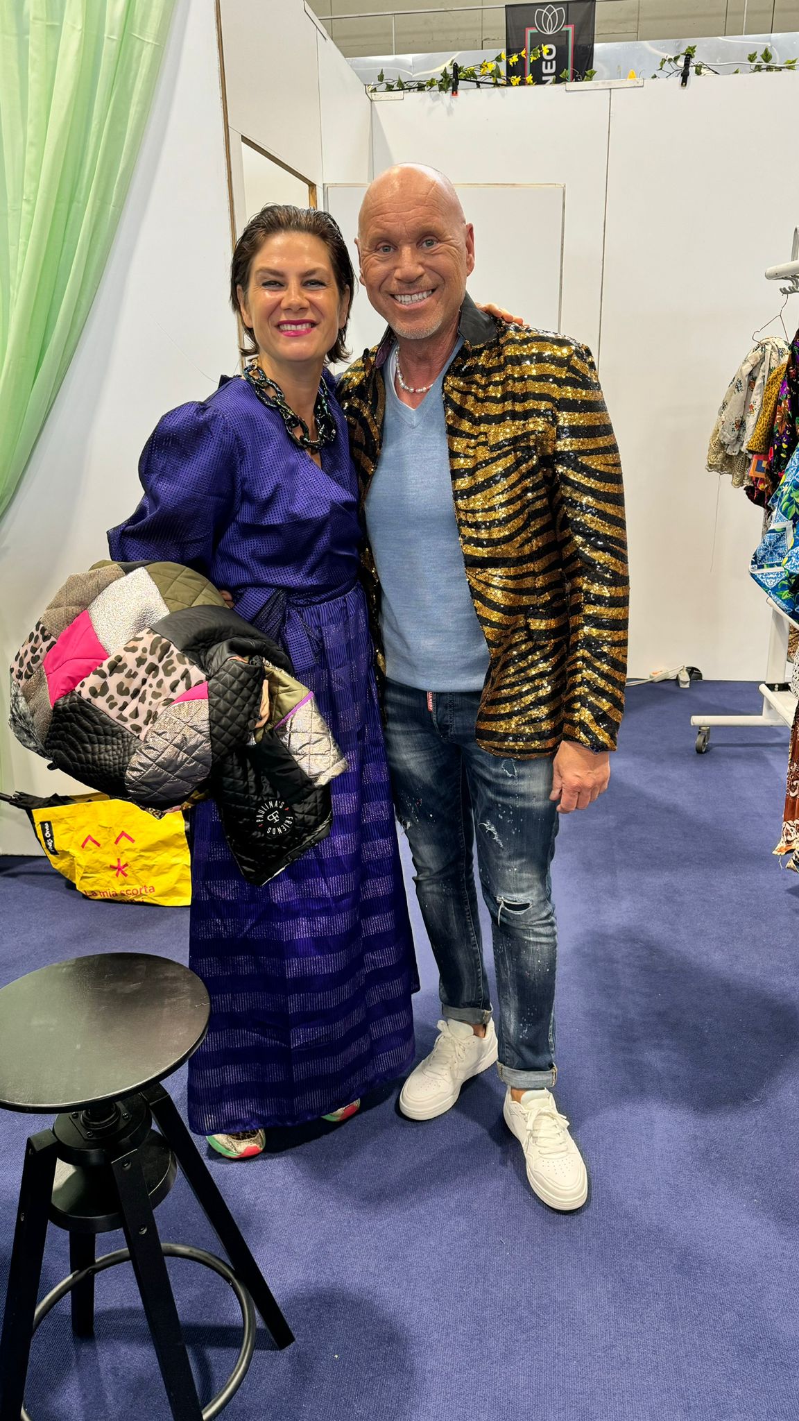 Paillettes zebra blazer - PAULINA'S FRIENDS