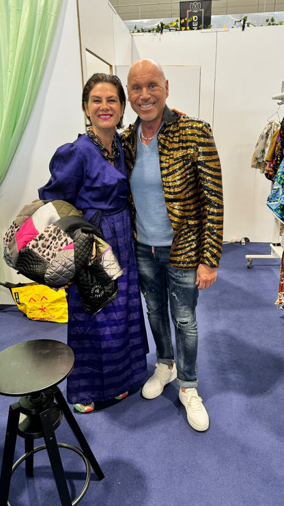 Paillettes zebra blazer - PAULINA'S FRIENDS