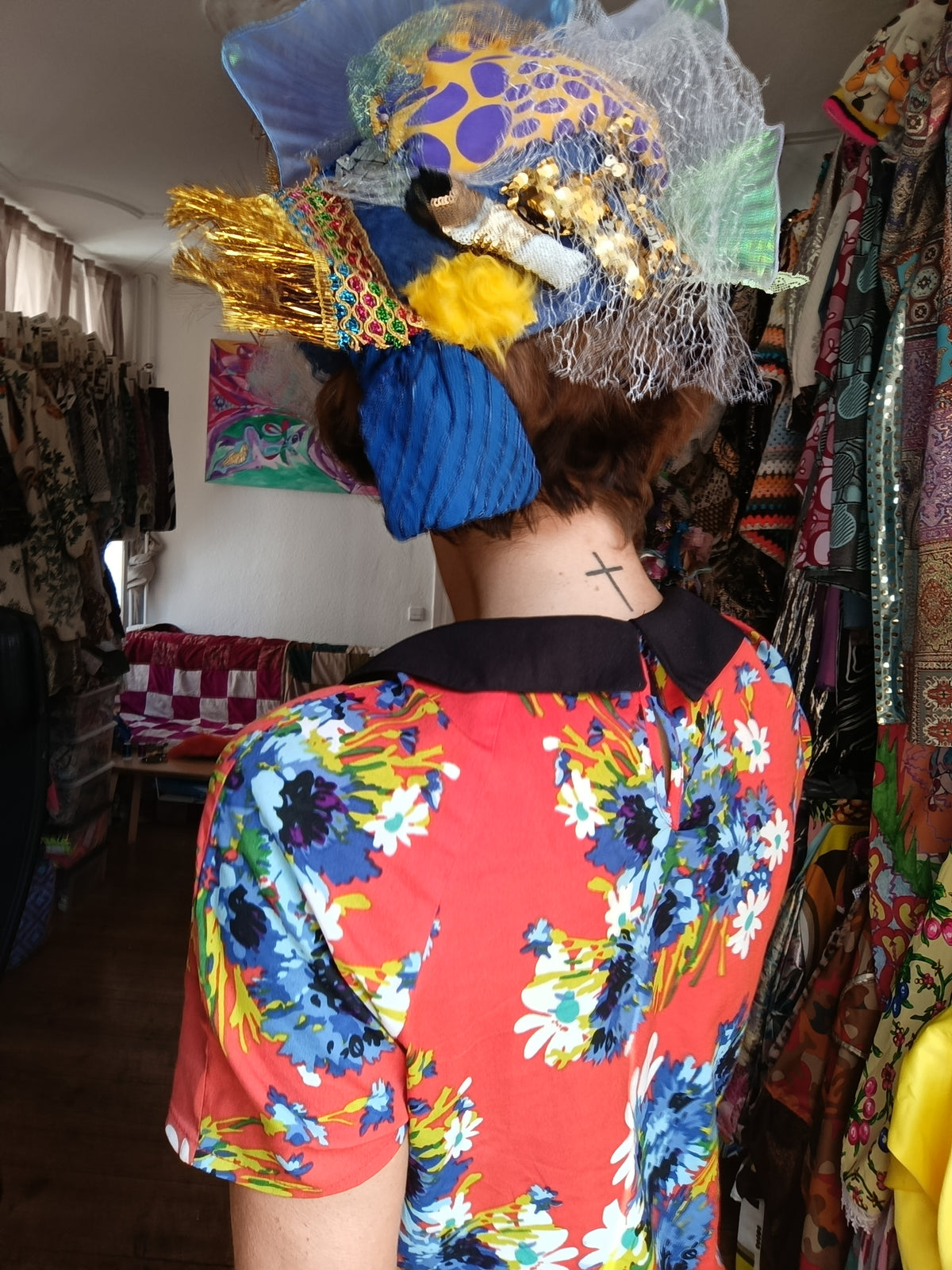 Blue yellow magic hat - PAULINA'S FRIENDS