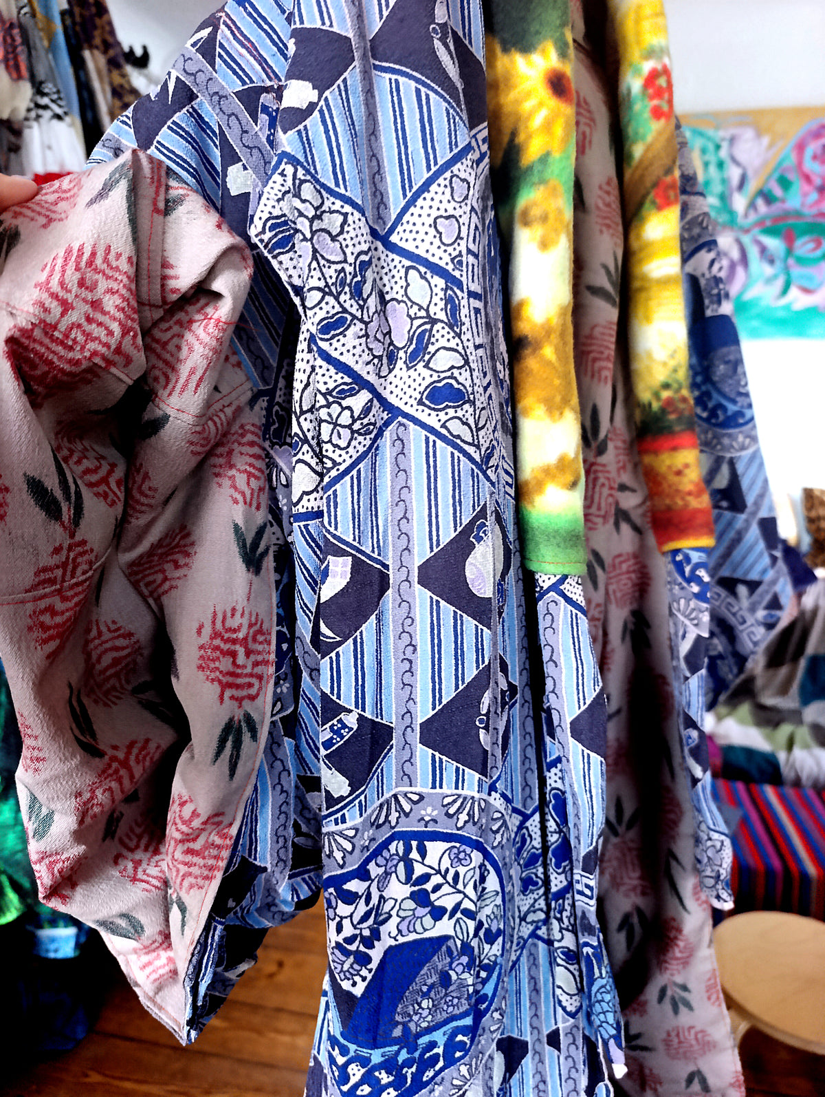 Original japanese raw silk kimono - PAULINA'S FRIENDS