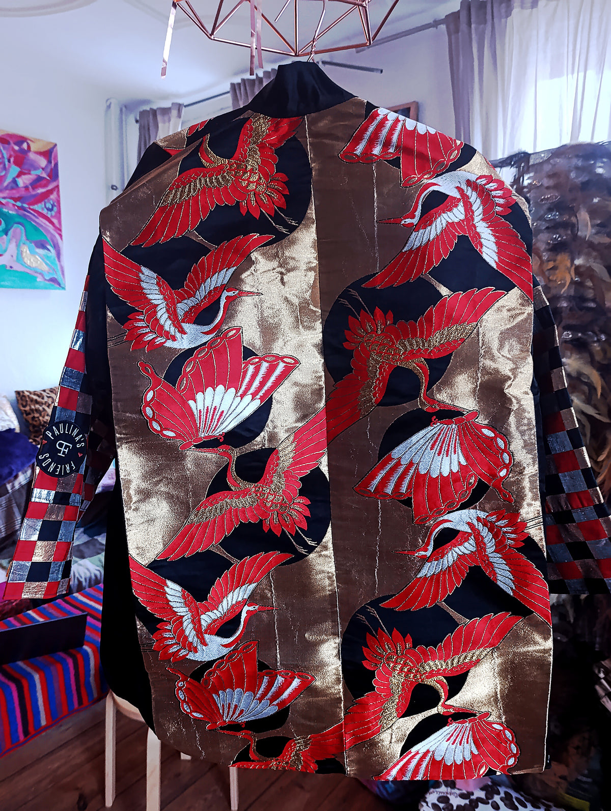 Crane kimono - PAULINA'S FRIENDS