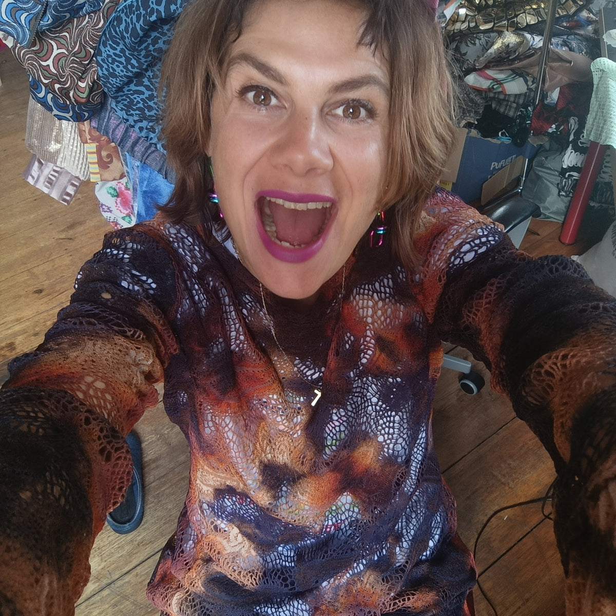 Kitcat techno dress - PAULINA'S FRIENDS