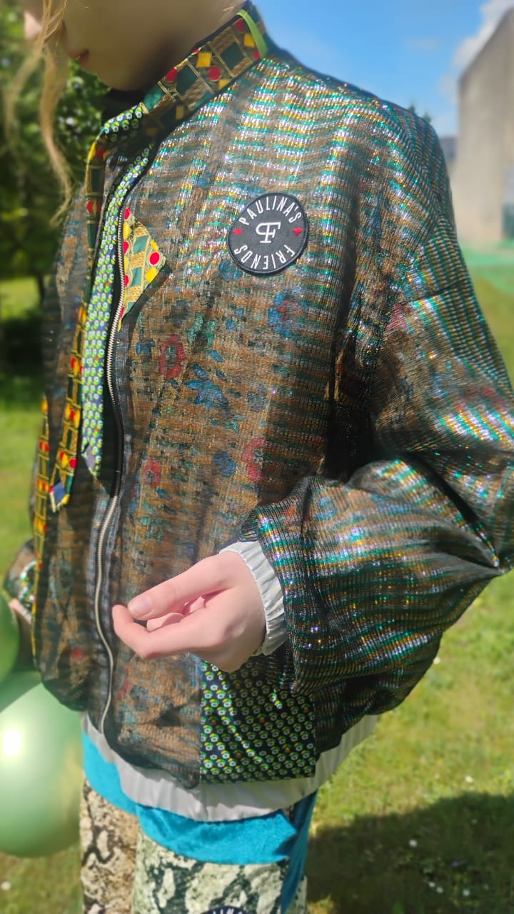 Green orange 🍊 bomber - PAULINA'S FRIENDS