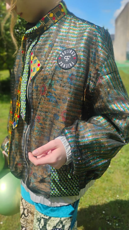 Green orange 🍊 bomber - PAULINA'S FRIENDS
