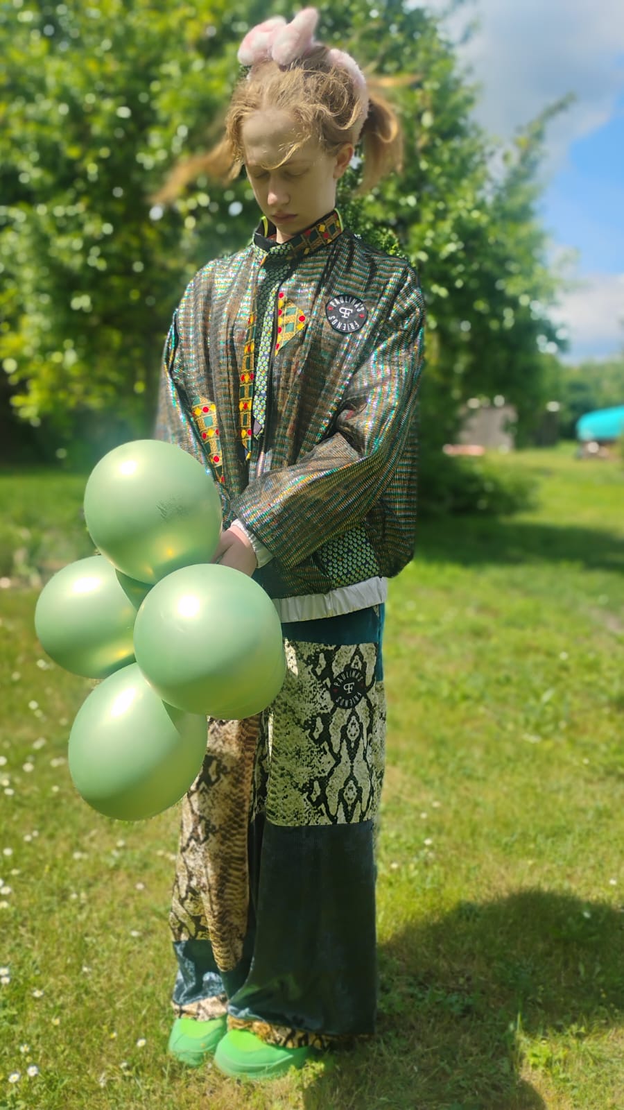 Green orange 🍊 bomber - PAULINA'S FRIENDS