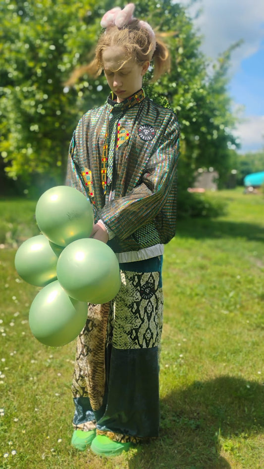 Green orange 🍊 bomber - PAULINA'S FRIENDS