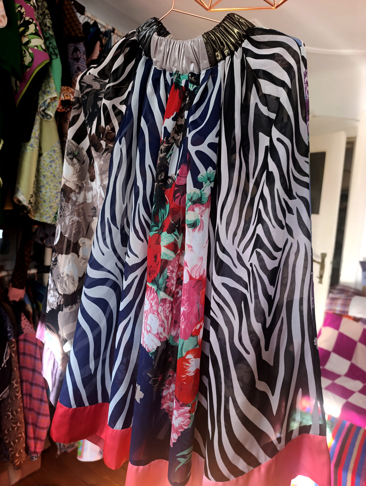 Zebra Flowers top