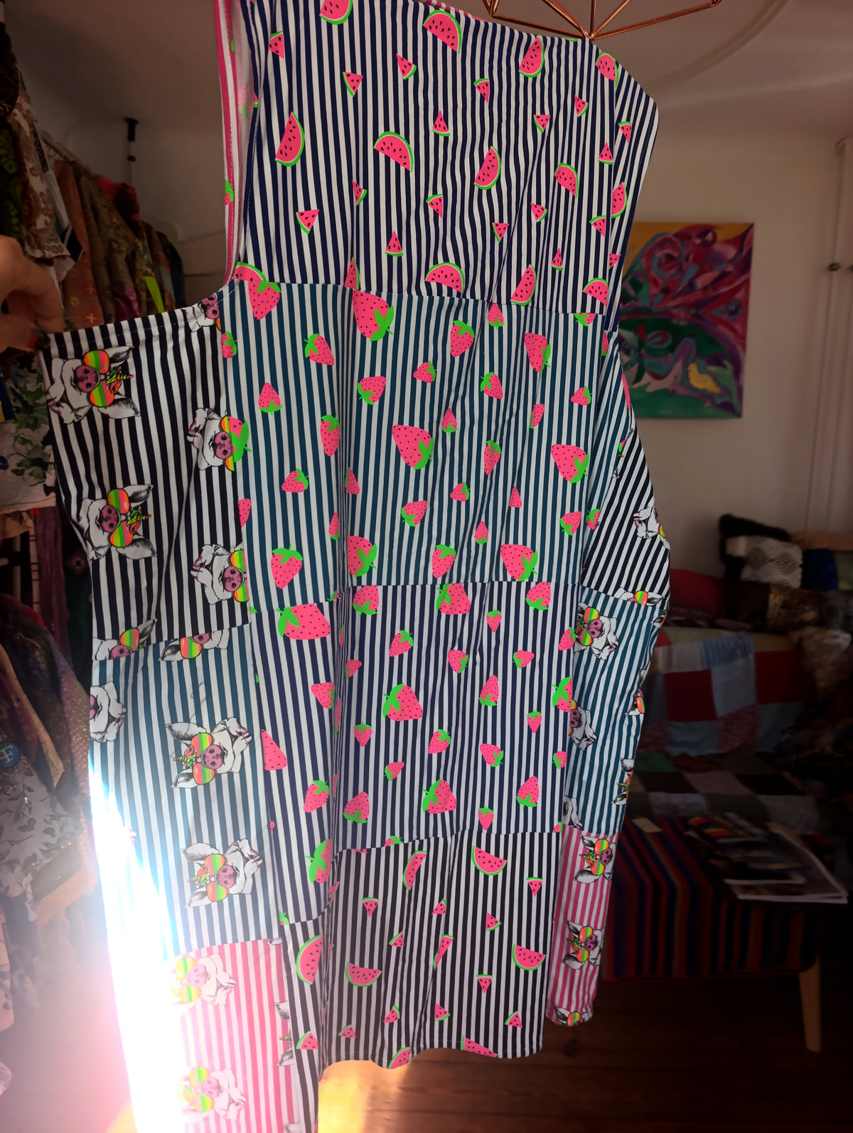 Pigs & Strawberries oversized tunic dress