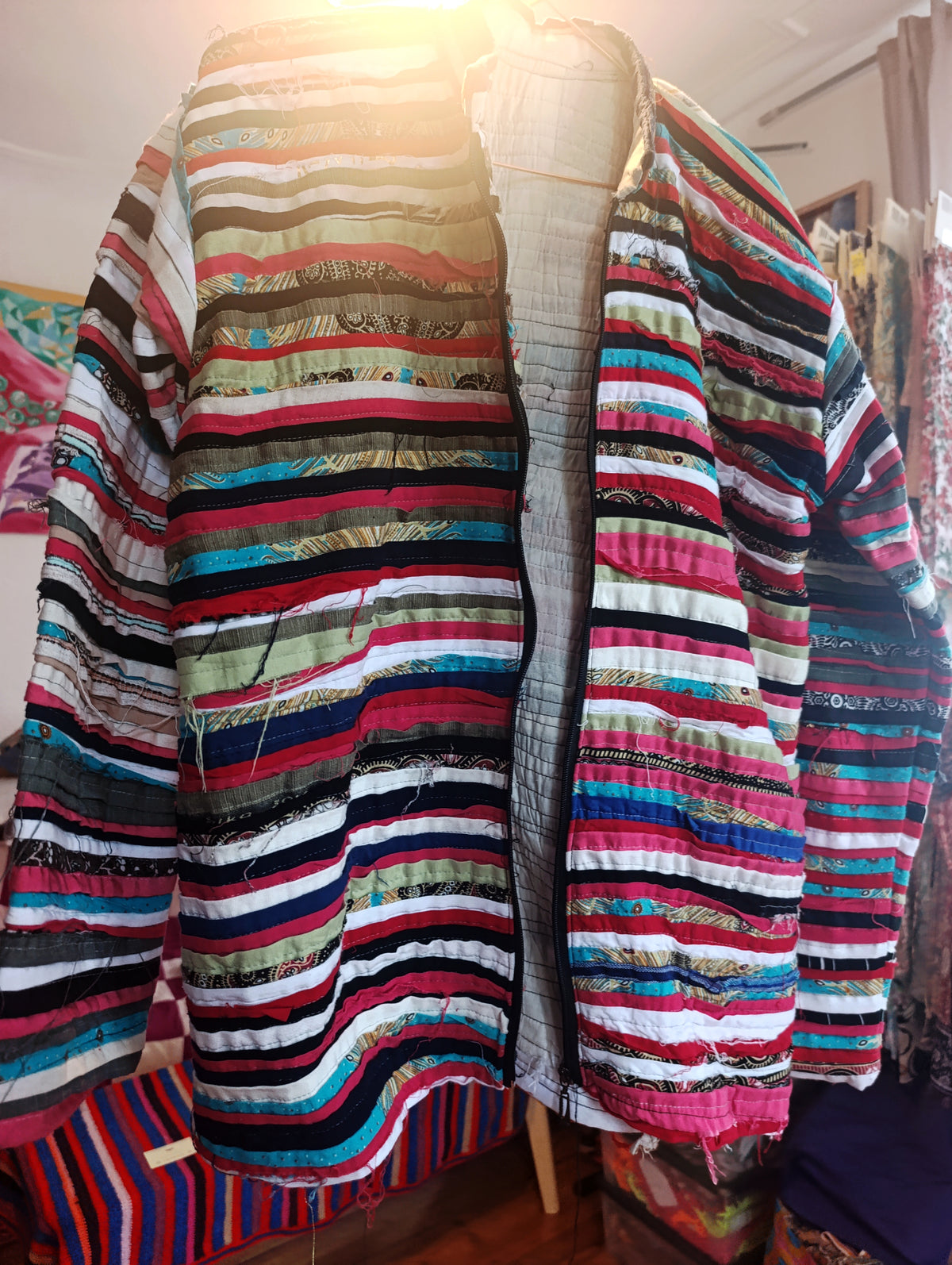 Indian patchwork jacket - PAULINA'S FRIENDS