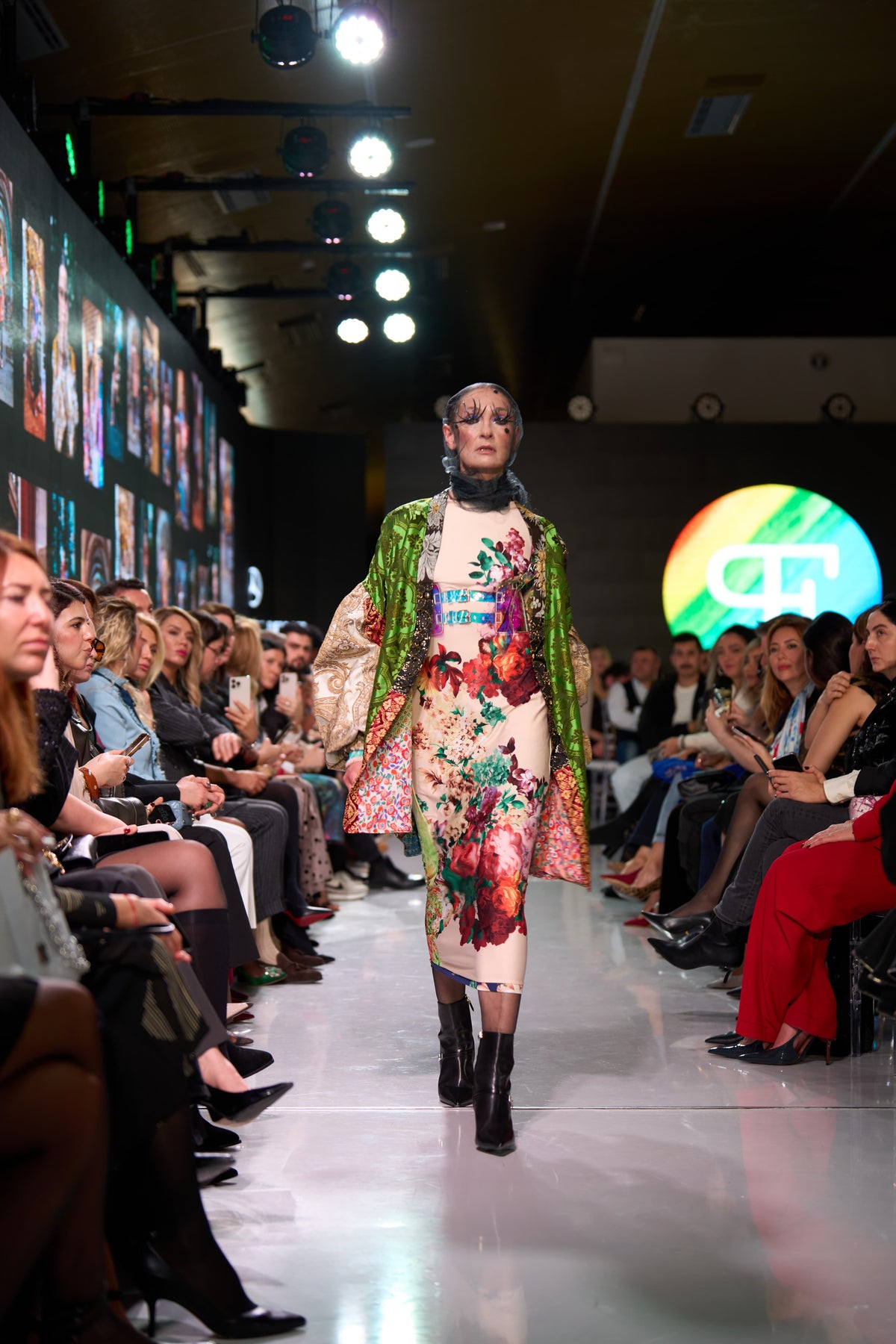 Green meadow dress