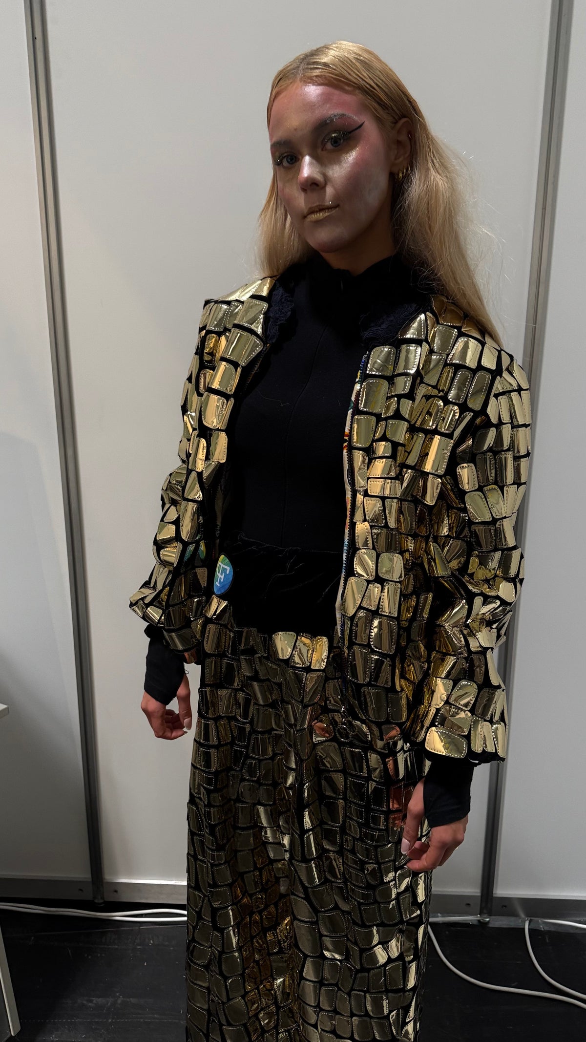 Golden pants Milano