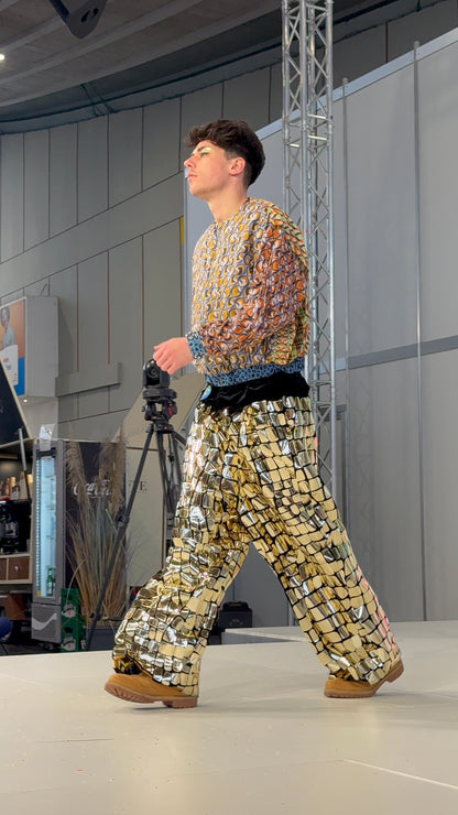 Golden pants Milano