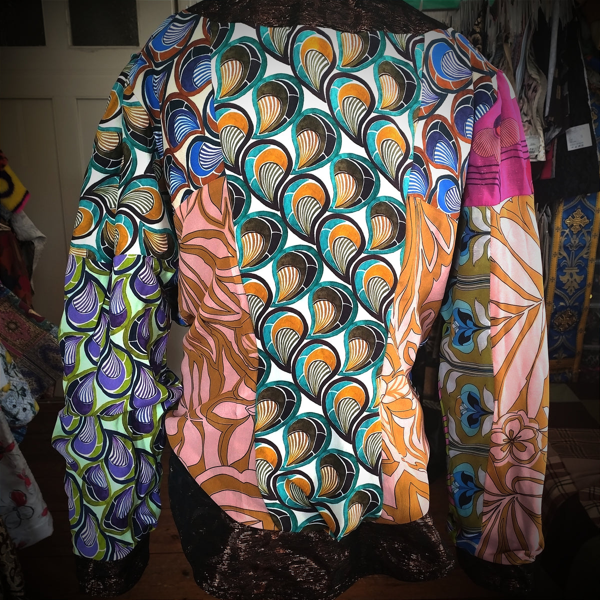 Golden vintage victorian blazer - PAULINA'S FRIENDS