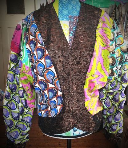 Golden vintage victorian blazer - PAULINA'S FRIENDS