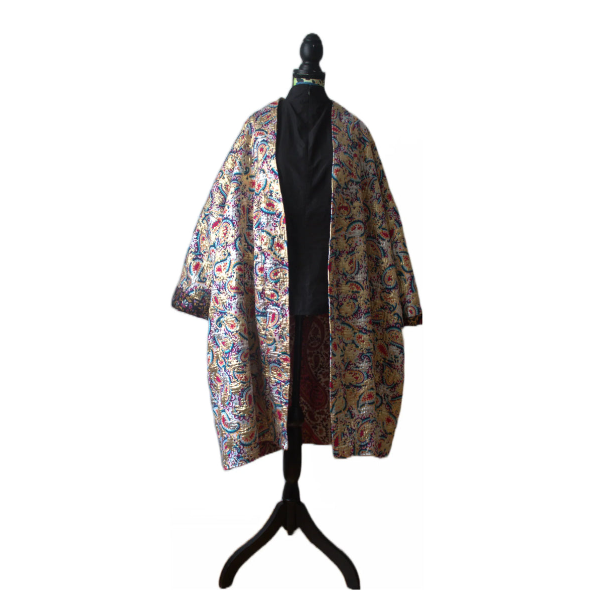 Golden Paisley Coat - PAULINA'S FRIENDS