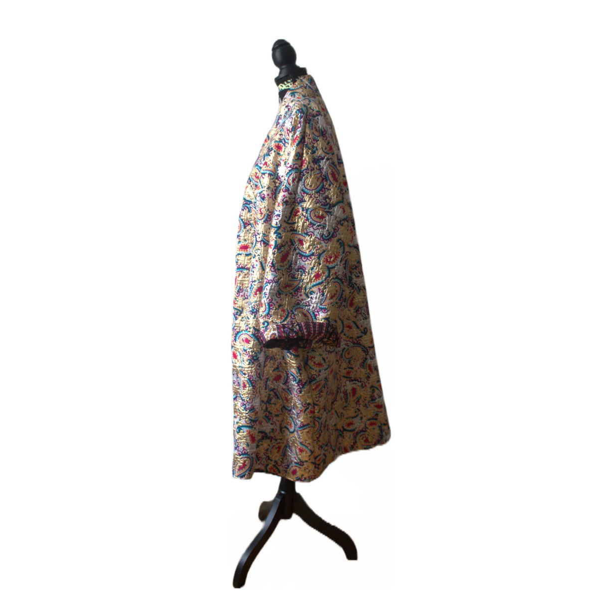 Golden Paisley Coat - PAULINA'S FRIENDS