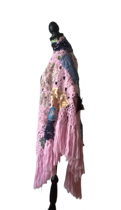 Pink Poncho - PAULINA'S FRIENDS