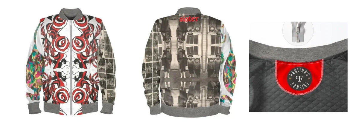 Custom-Designed Colourful Bomber Jacket – #IWearMyself Collection - PAULINA'S FRIENDS