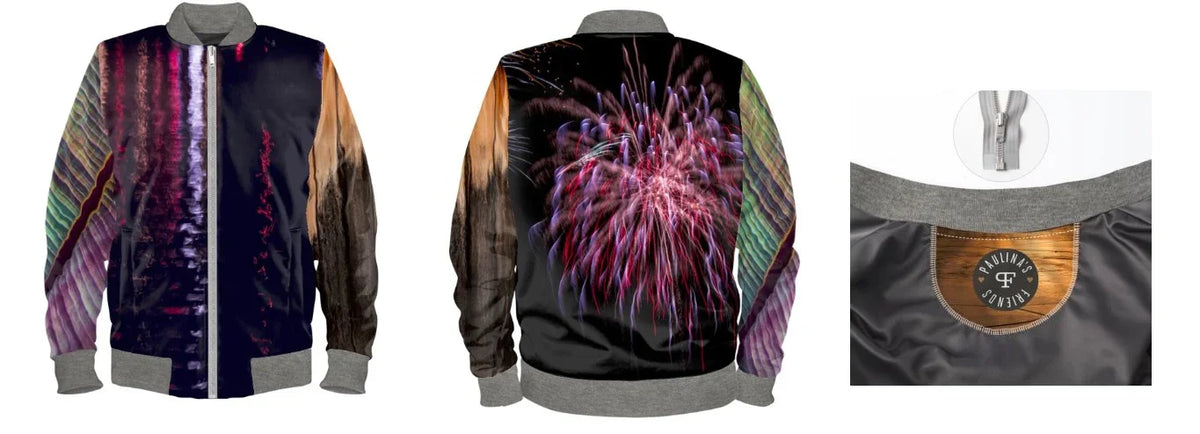 Custom-Designed Colourful Bomber Jacket – #IWearMyself Collection - PAULINA'S FRIENDS