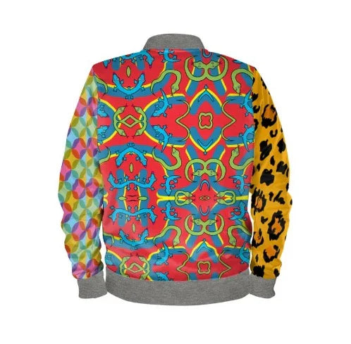 Custom-Designed Colourful Bomber Jacket – #IWearMyself Collection - PAULINA'S FRIENDS