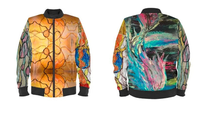Custom-Designed Colourful Bomber Jacket – #IWearMyself Collection - PAULINA'S FRIENDS