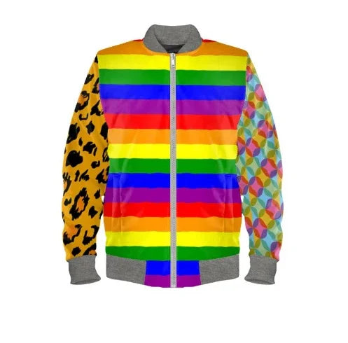 Custom-Designed Colourful Bomber Jacket – #IWearMyself Collection - PAULINA'S FRIENDS