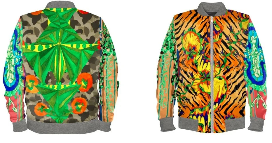 Custom-Designed Colourful Bomber Jacket – #IWearMyself Collection - PAULINA'S FRIENDS