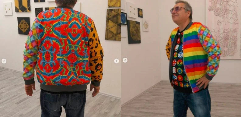 Custom-Designed Colourful Bomber Jacket – #IWearMyself Collection - PAULINA'S FRIENDS