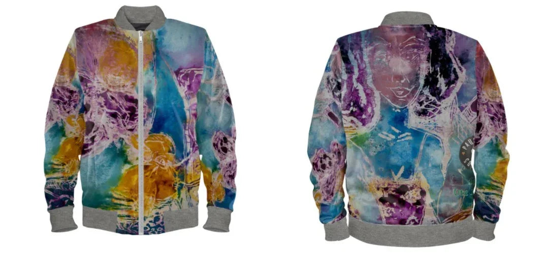 Custom-Designed Colourful Bomber Jacket – #IWearMyself Collection - PAULINA'S FRIENDS