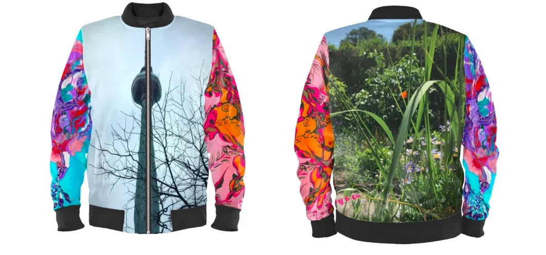 Custom-Designed Colourful Bomber Jacket – #IWearMyself Collection - PAULINA'S FRIENDS