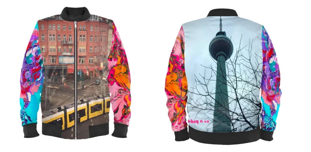 Custom-Designed Colourful Bomber Jacket – #IWearMyself Collection - PAULINA'S FRIENDS
