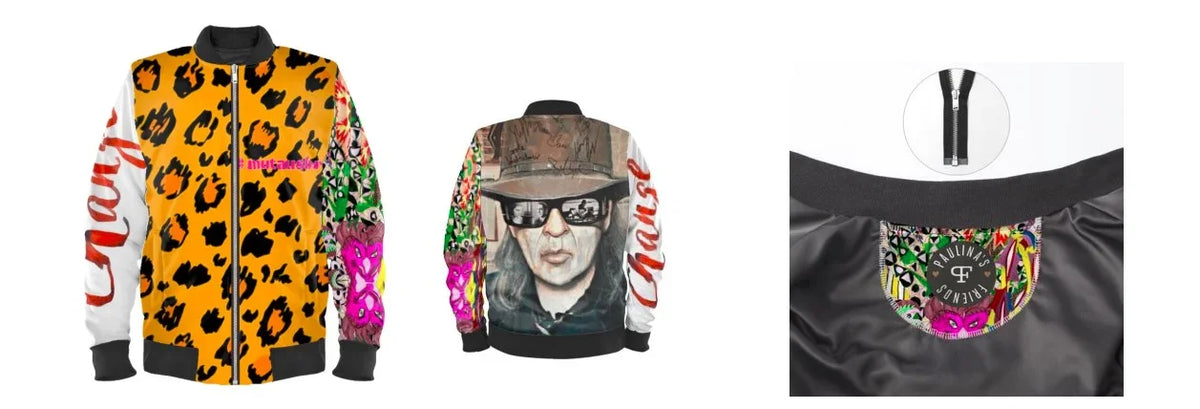 Custom-Designed Colourful Bomber Jacket – #IWearMyself Collection - PAULINA'S FRIENDS