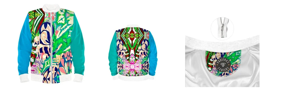 Custom-Designed Colourful Bomber Jacket – #IWearMyself Collection - PAULINA'S FRIENDS