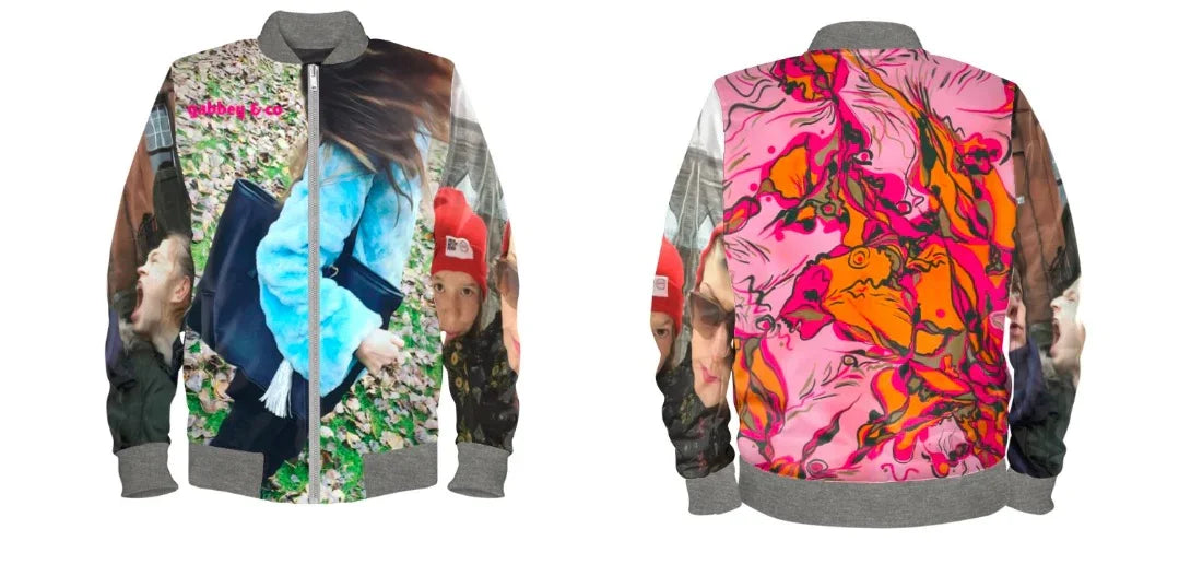 Custom-Designed Colourful Bomber Jacket – #IWearMyself Collection - PAULINA'S FRIENDS
