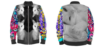 Custom-Designed Colourful Bomber Jacket – #IWearMyself Collection - PAULINA'S FRIENDS