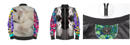 Custom-Designed Colourful Bomber Jacket – #IWearMyself Collection - PAULINA'S FRIENDS
