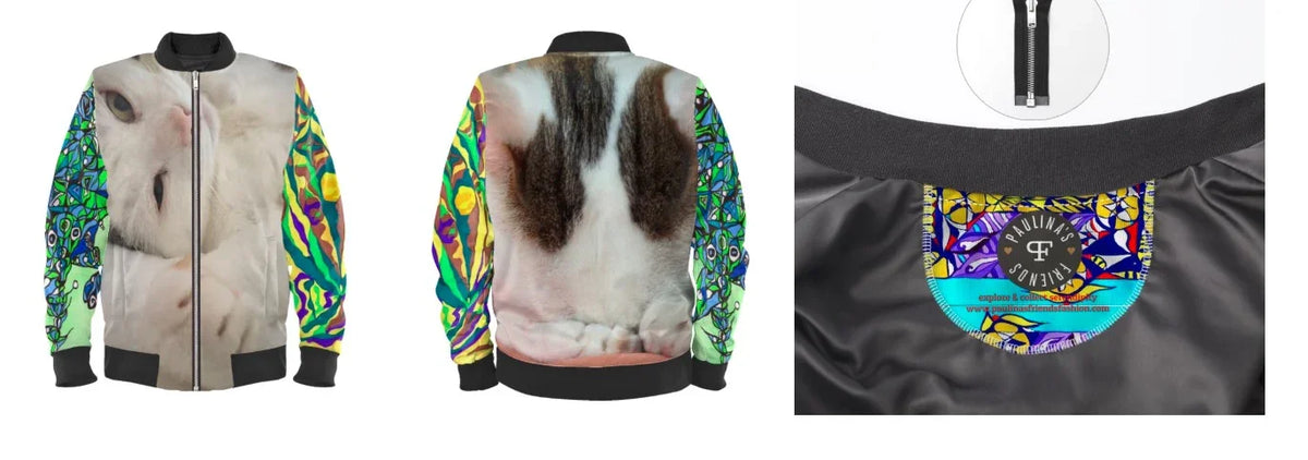 Custom-Designed Colourful Bomber Jacket – #IWearMyself Collection - PAULINA'S FRIENDS