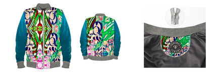 Custom-Designed Colourful Bomber Jacket – #IWearMyself Collection - PAULINA'S FRIENDS