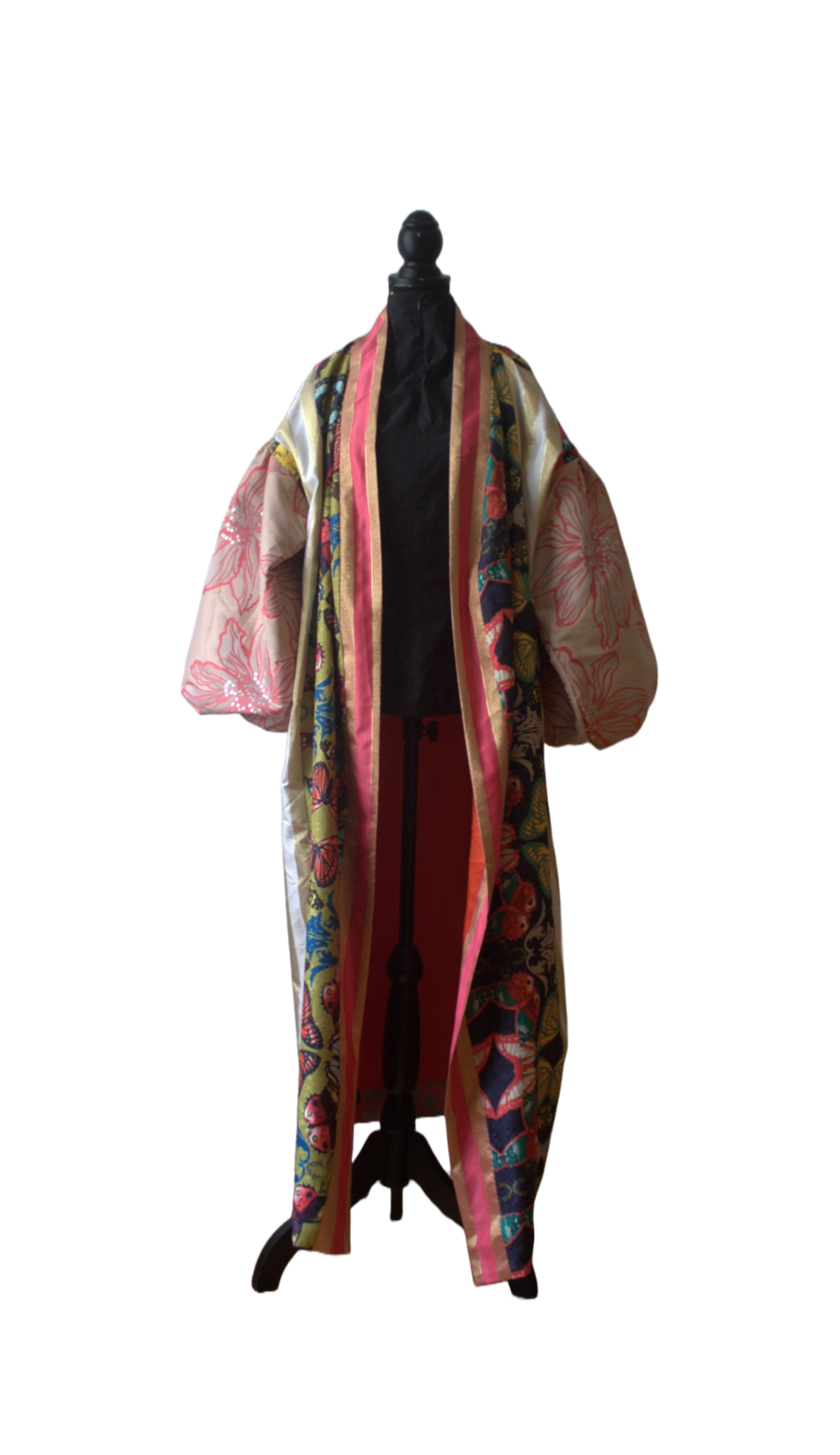 Puff Sleeves Long Butterfly Kimono - PAULINA'S FRIENDS