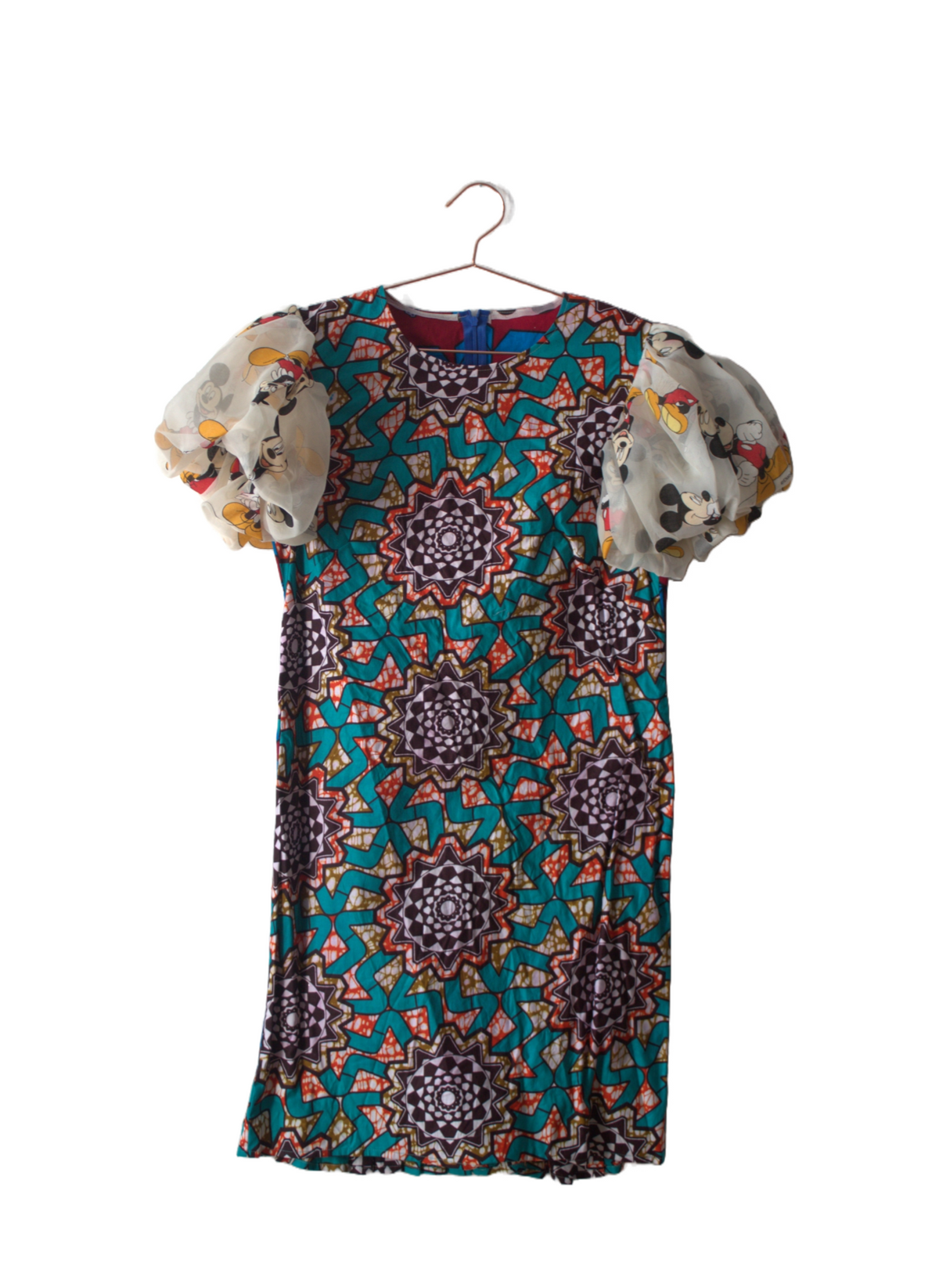 Short dress with Mickey Mouse Sleeves - PAULINA'S FRIENDS