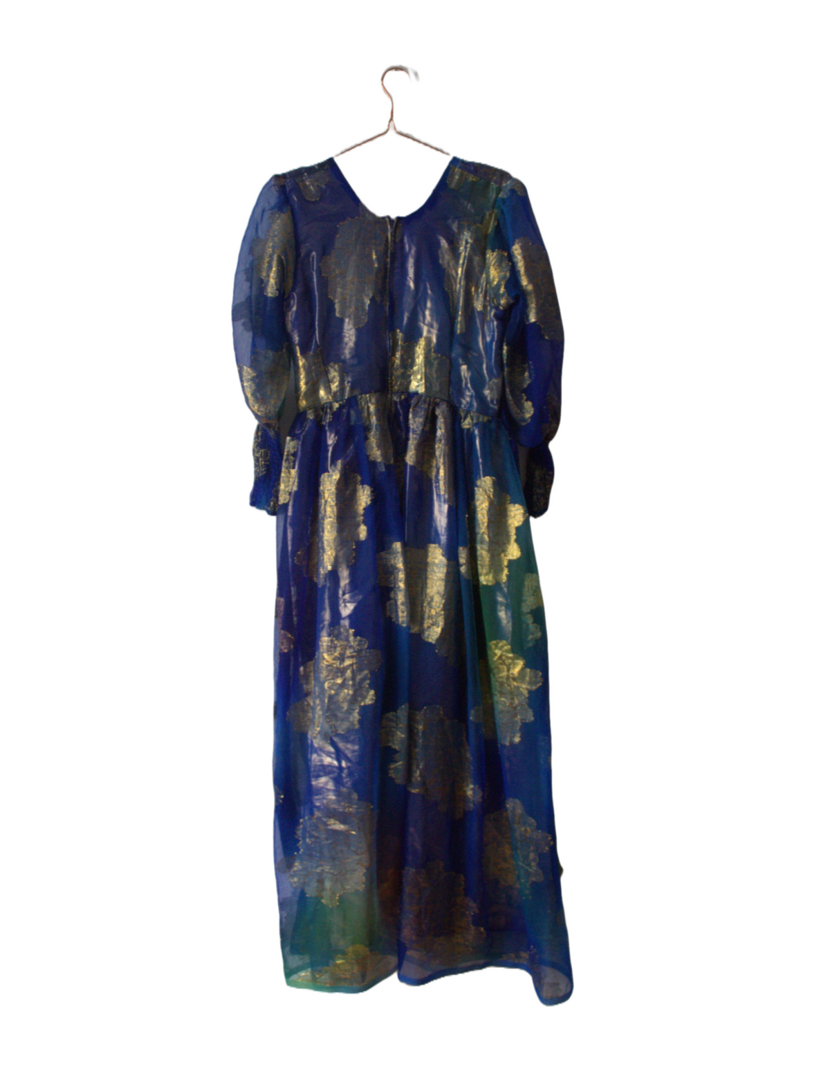 Holographic Golden Blue Dress - PAULINA'S FRIENDS