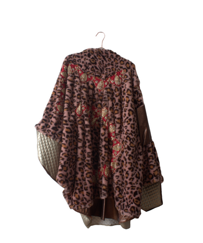 Japan meets Afghanistan meets Bulgaria Poncho - PAULINA'S FRIENDS
