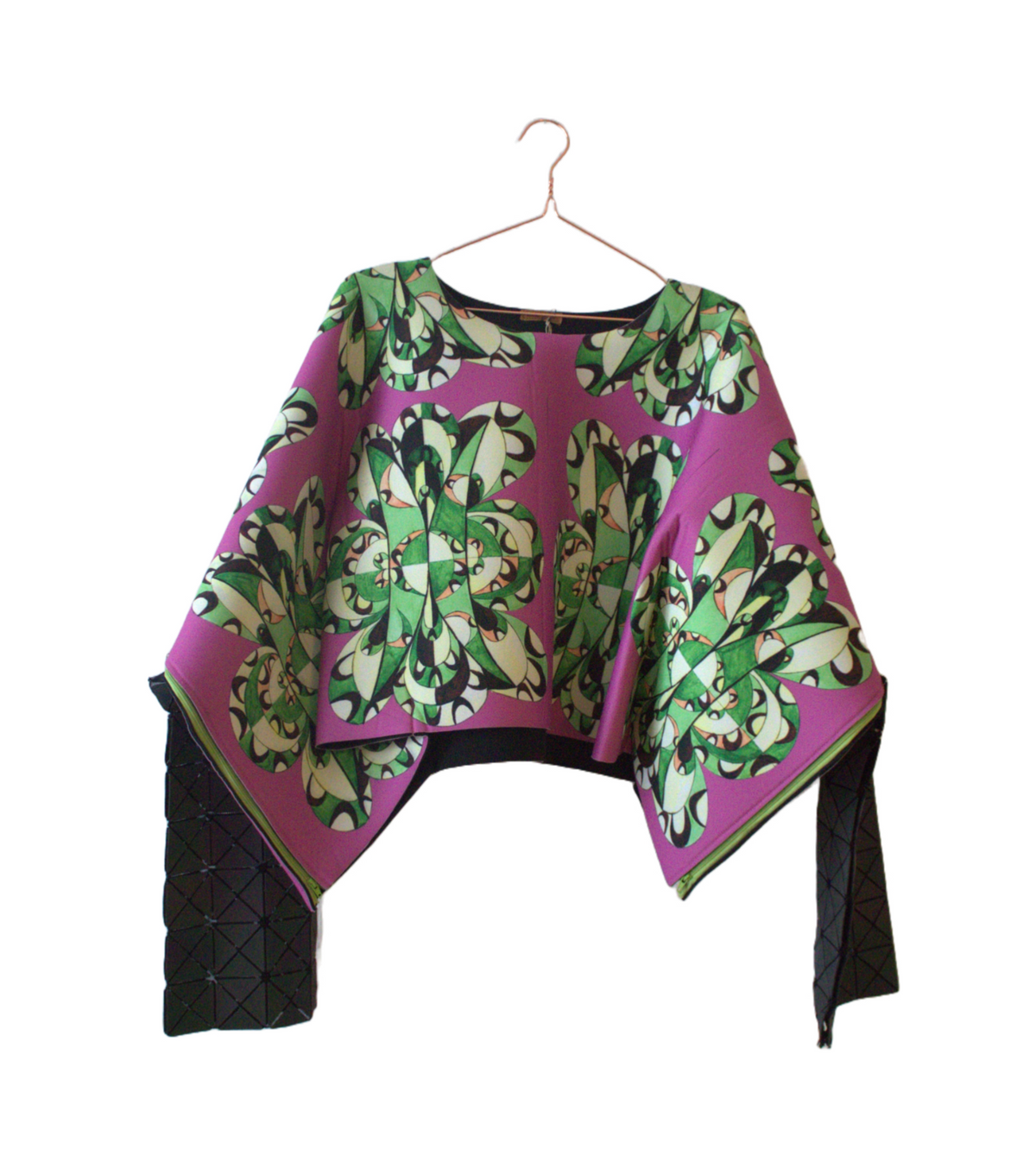 Neoprene Futuristic Top - PAULINA'S FRIENDS