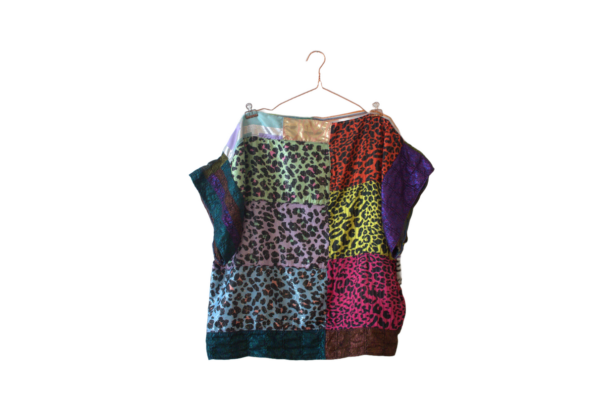 Animal print with stripes top - PAULINA'S FRIENDS