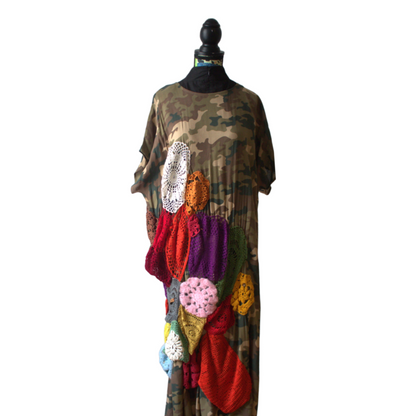 Flowers of the War Dress - PAULINA'S FRIENDS